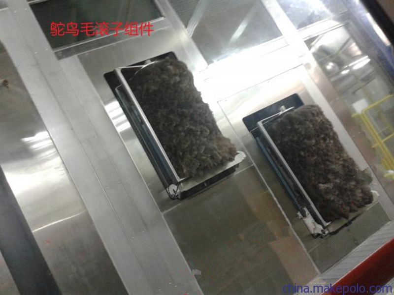 鸵鸟毛擦拭盘